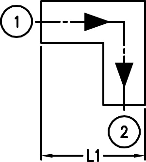 Check Valve Elbow